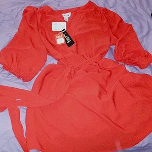 Women's NWT SZ 14 Red Dress Joseph Ribkoff